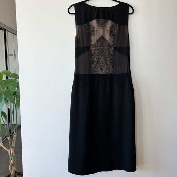 BCBG black midi dress - Picture 2 of 7